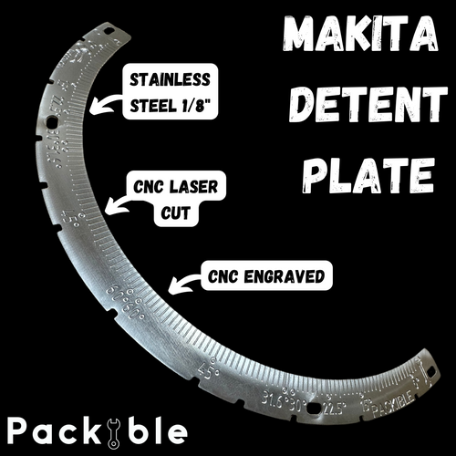 Makita Detent Plate - Stainless Steel - Formerly (STENETENT)