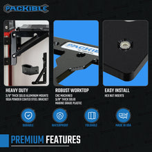 Load image into Gallery viewer, Joey HZ-FLIP - Folding Bracket Half Width Packout Box Mount KIT