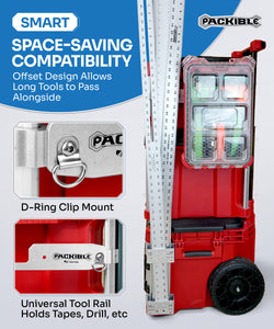Joey Jr. 2.0 - Half Width Box Side Mounting Bracket Compatible with Milwaukee Packout ®