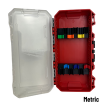 Load image into Gallery viewer, Wiha Nut Driver Holder V2 Compatible With Milwaukee Customizable Cases for Impact Driver Accessories