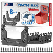 Load image into Gallery viewer, Manta Mounts - Mounting Cleats compatible with Milwaukee Packout® locking packout accessories