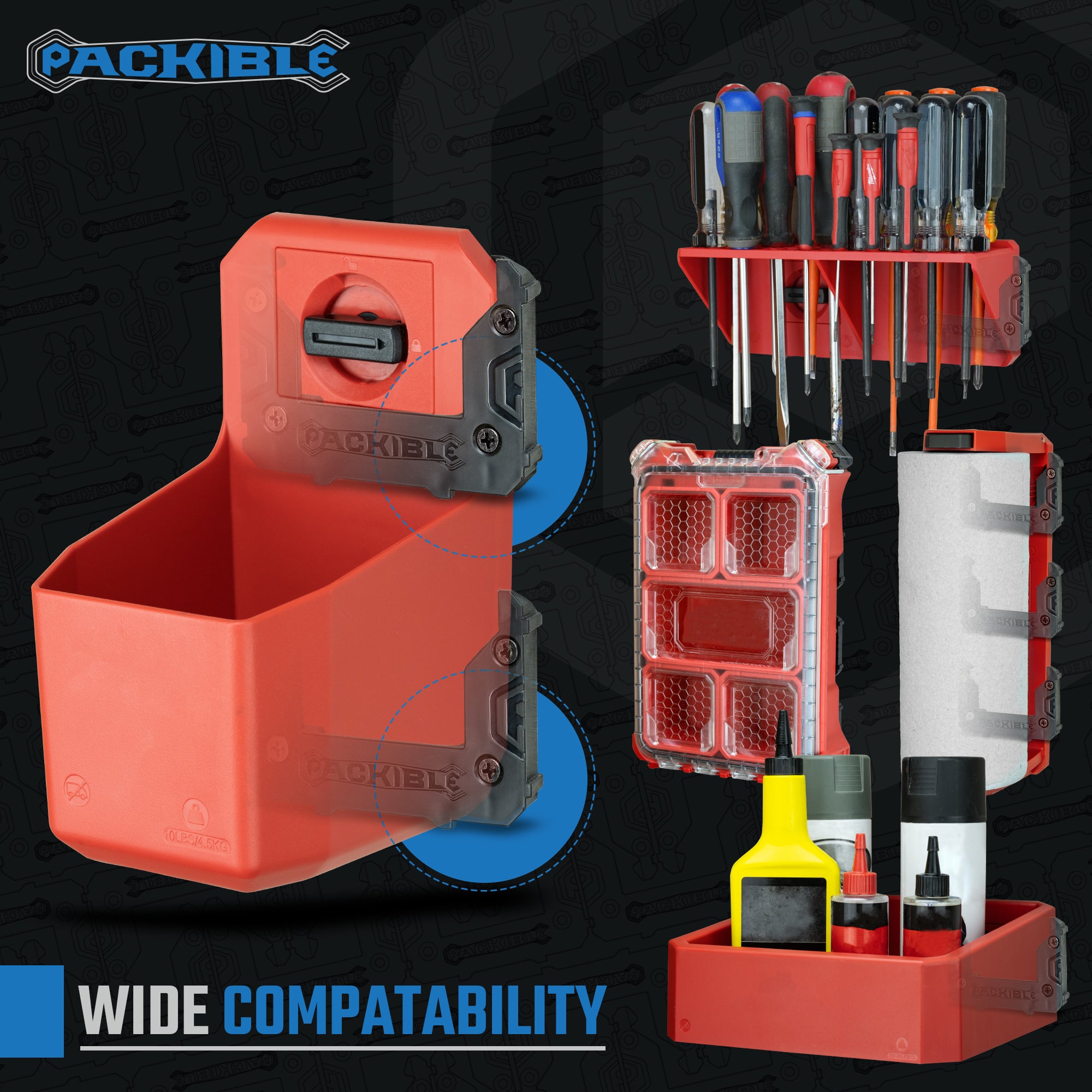 Milwaukee discount packout compatible