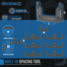 Load image into Gallery viewer, Manta Mounts - Mounting Cleats compatible with Milwaukee Packout® locking packout accessories