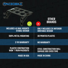 Load image into Gallery viewer, Joey HZ-FLIP - Folding Bracket Half Width Packout Box Mount KIT