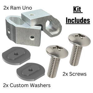 Wrench Unistrut Mounting Kit - For Milwaukee Packout Rails