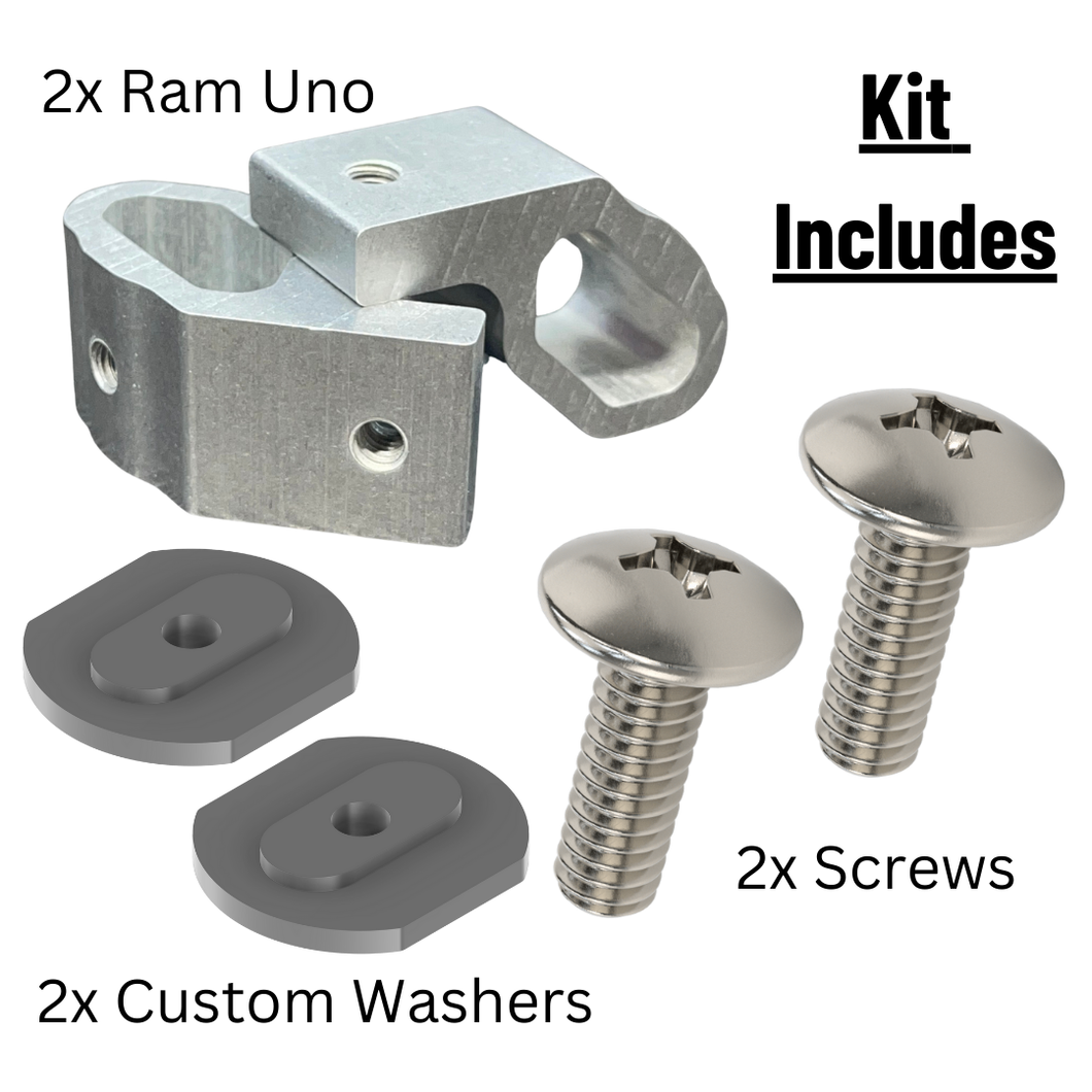 Wrench Unistrut Mounting Kit - For Milwaukee Packout Rails