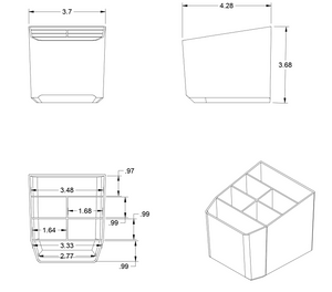Divider for Packout Organizer Cup (48-22-8336)