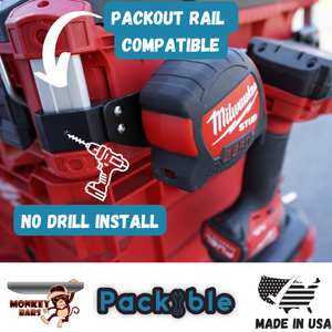 Monkey Bars - Magnetic Tool Rail